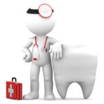 emergency dentist and tooth icon